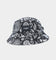 Saint Morta Paisley Skulls Bucket Hat Black/White