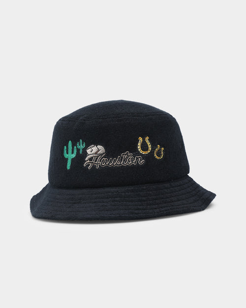 Goat Crew Houston Towel Bucket Hat Black
