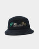 Goat Crew Houston Towel Bucket Hat Black