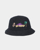 Goat Crew Los Angeles Cord Bucket Hat Black