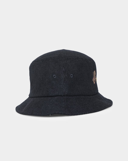 Goat Crew Los Angeles Cord Bucket Hat Black