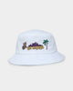 Goat Crew Los Angeles Cord Bucket Hat White