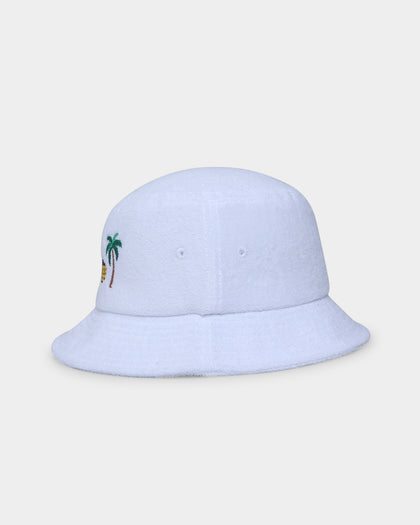 Goat Crew Los Angeles Towel Bucket Hat White