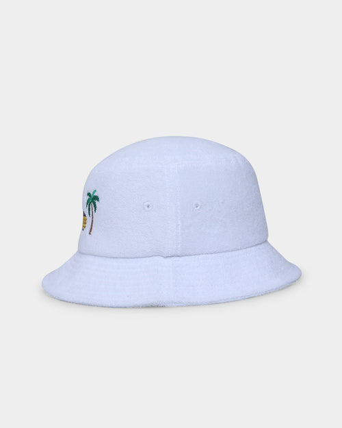 Goat Crew Los Angeles Towel Bucket Hat White
