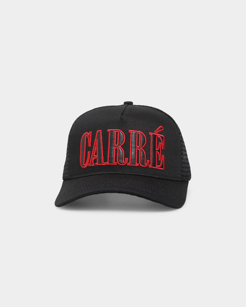 Carré Étoiles Trucker Strapback Black/Red