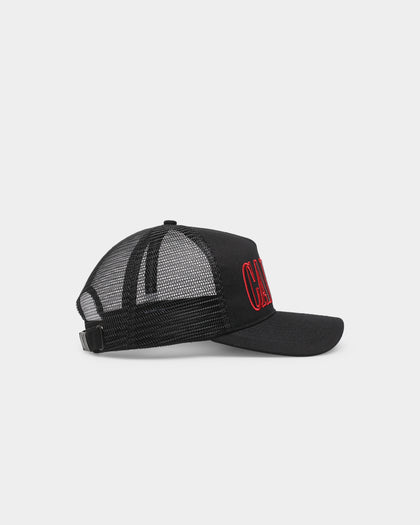 Carré Étoiles Trucker Strapback Black/Red