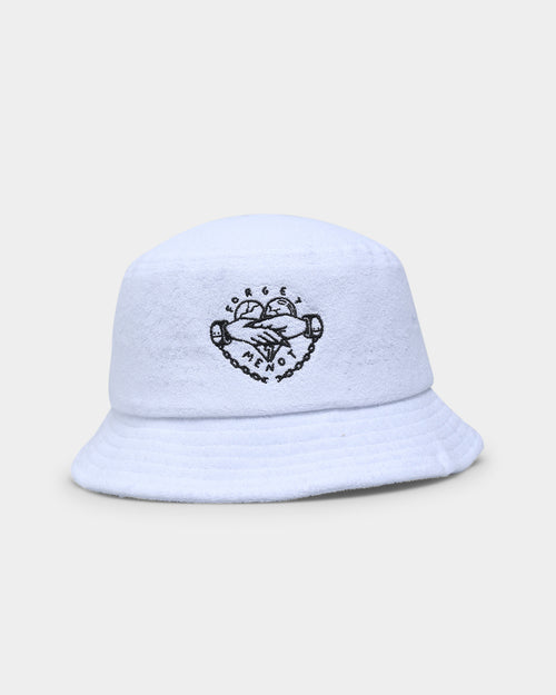 Rats Get Fat Forget Me Bucket Hat White
