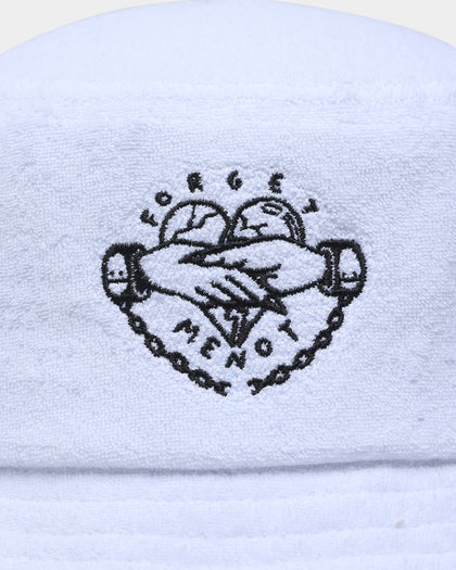 Rats Get Fat Forget Me Bucket Hat White