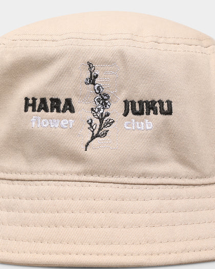 Goat Crew Harajuku Bucket Hat Tan