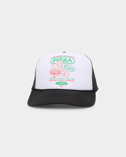Goat Crew Pizza Trucker White/Black
