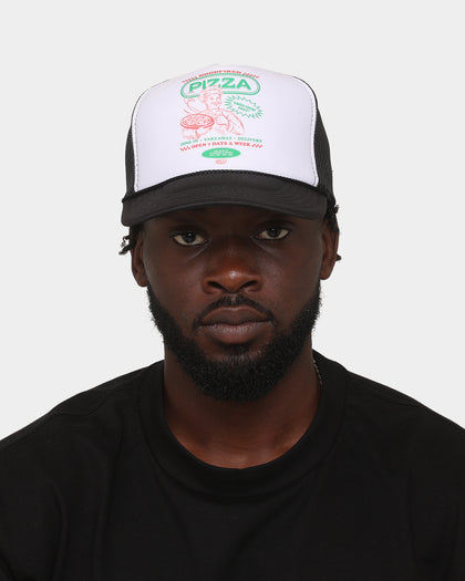 Goat Crew Pizza Trucker White/Black