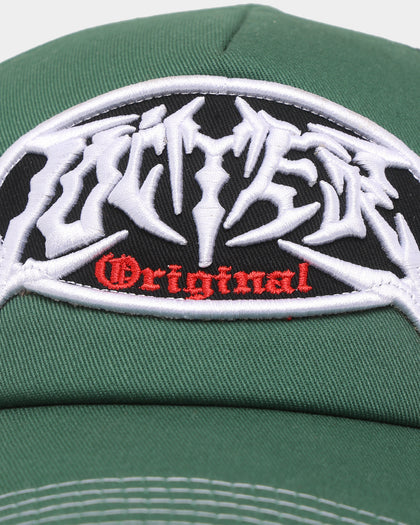 Loiter Metal Badge Trucker Green