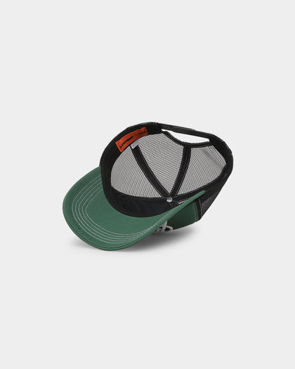 Loiter Metal Badge Trucker Green