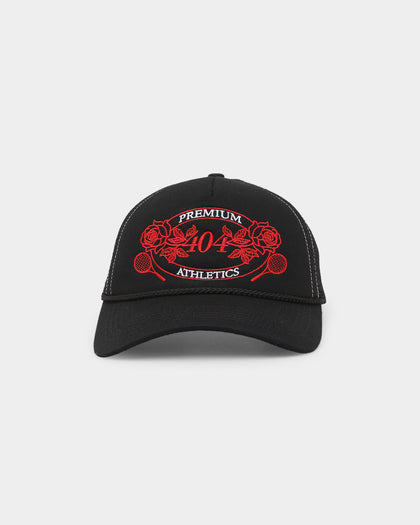 404 Premium Athletics Trucker Snapback Black