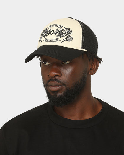 404 Premium Athletics Trucker Snapback Black/Off White