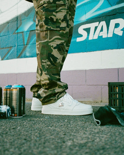 Starter S5 Low White/White