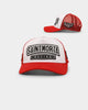Saint Morta Pro Racing Trucker Cap Snapback Red/White