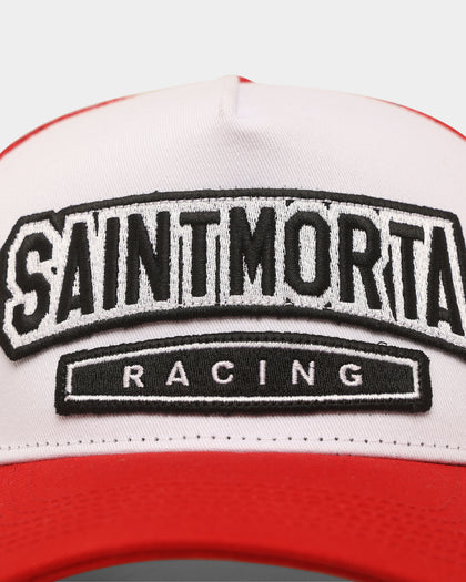 Saint Morta Pro Racing Trucker Cap Snapback Red/White