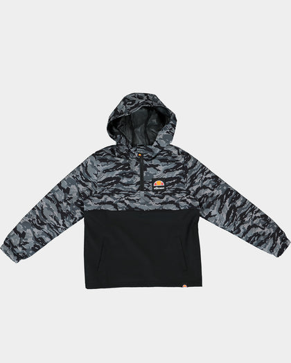 Ellesse Kids' Giameniti Windbreaker Camo/Black