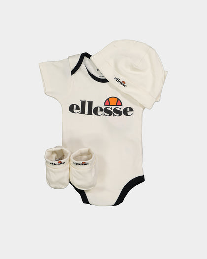 Ellesse Infants' Alito 3 Piece Set Off White