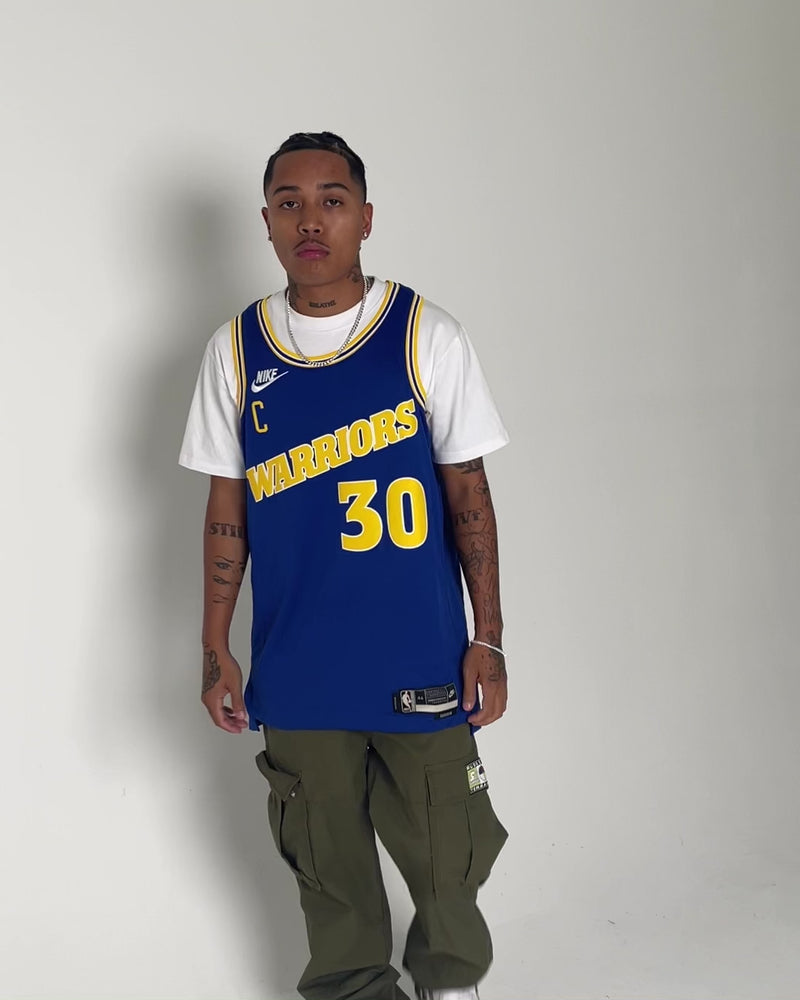 Stephen Curry Golden State Warriors Nike Dri-FIT Men's NBA T-Shirt.
