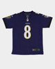 Nike Kid's Baltimore Ravens Lamar Jackson #8 NFL Game Jersey New Orchid
