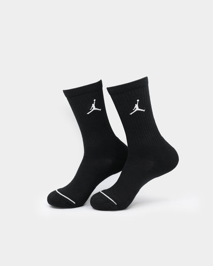 Jordan Jumpman Dri-Fit Crew Socks 3 Pack Black