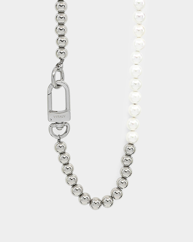 Vitaly Unisex Akoya Necklace Stainless Steel Culture Kings