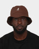 Kangol Washed Bucket Hat Brown