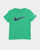 Nike Kids' Ribbon Swoosh T-Shirt Green Shock