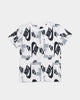 Nike Kids' Futura Branding All-Over Print T-Shirt White