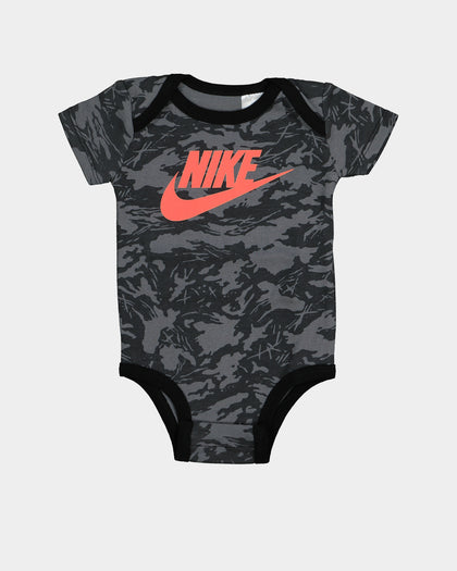 Nike Infants' Camo 3 Piece Set Smoke Grey