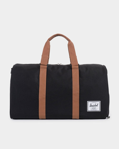 Herschel Bag Co Novel Duffle Bag Black/Tan Faux