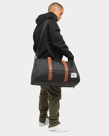 Herschel Bag Co Novel Duffle Bag Black/Tan Faux