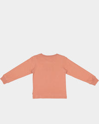 Honor The Gift Kids' Holiday Alive Long-Sleeve T-Shirt Terra Cotta