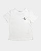 Calvin Klein Kids' Chest Monogram T-Shirt Bright White