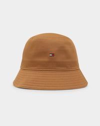 Tommy Hilfiger Essential Flag Bucket Hat Desert Khaki