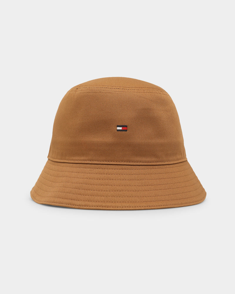 Tommy Hilfiger Essential Flag Bucket Hat Desert Khaki