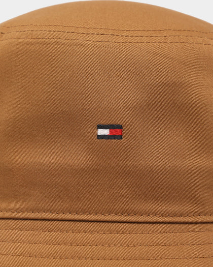 Tommy Hilfiger Essential Flag Bucket Hat Desert Khaki