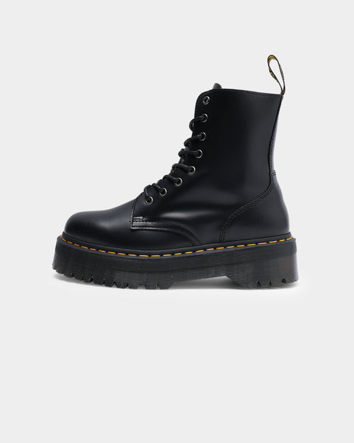 Dr. Martens Jadon 8 Eye Polish Smooth Black