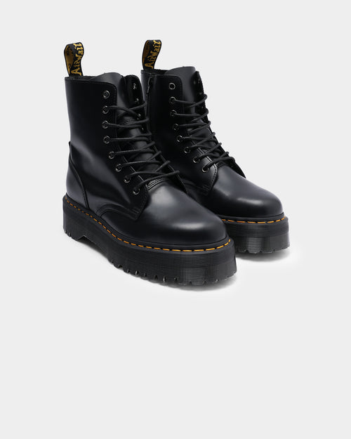 Dr. Martens Jadon 8 Eye Polish Smooth Black