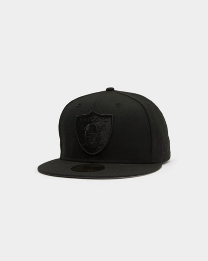 New Era Raiders 59FIFTY Fitted Black/Black