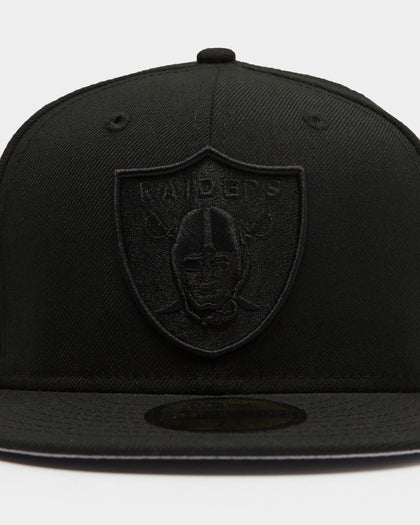 New Era Raiders 59FIFTY Fitted Black/Black