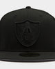 New Era Raiders 59FIFTY Fitted Black/Black