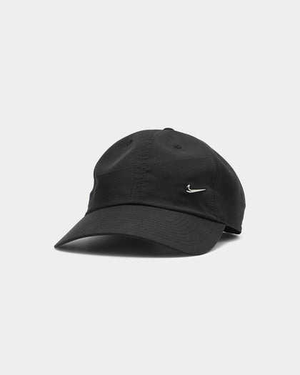 Nike Sportswear Heritage 86 Metal Swoosh Strapback Black