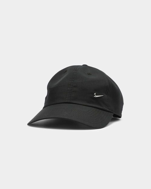 Nike Sportswear Heritage 86 Metal Swoosh Strapback Black