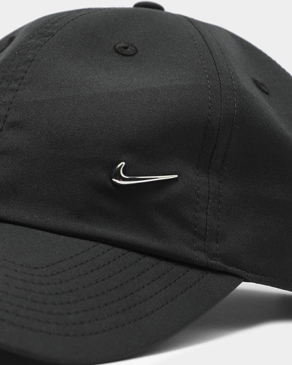 Nike Sportswear Heritage 86 Metal Swoosh Strapback Black