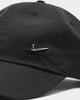 Nike Sportswear Heritage 86 Metal Swoosh Strapback Black