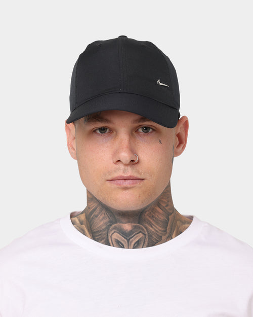 Nike Sportswear Heritage 86 Metal Swoosh Strapback Black