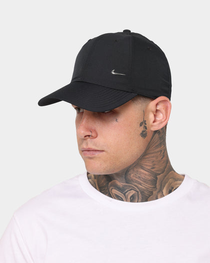 Nike Sportswear Heritage 86 Metal Swoosh Strapback Black